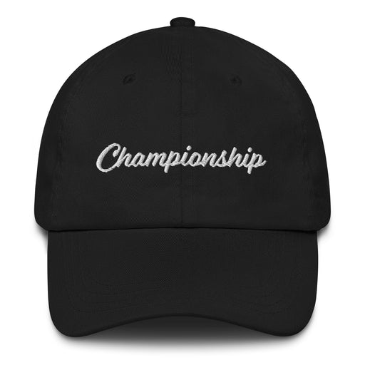 Championship Embroidered Dad Hat | Championship, Victory, Winning, Trophy, Excellence | C5 Mexicada