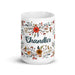 Chandler Exclusive Name Art Piece Home Office Work Coffee Mug Mexican Spanish Pride Gift Cup One-Of-A-Kind Calligraphy White Glossy Mug | C24 Mexicada