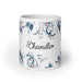 Chandler Exclusive Name Art Piece Home Office Work Coffee Mug Mexican Spanish Pride Gift Cup One-Of-A-Kind Calligraphy White Glossy Mug | C3 Mexicada