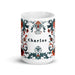 Charles Exclusive Name Art Piece Home Office Work Coffee Mug Mexican Spanish Pride Gift Cup One-Of-A-Kind Calligraphy White Glossy Mug | C10 Mexicada