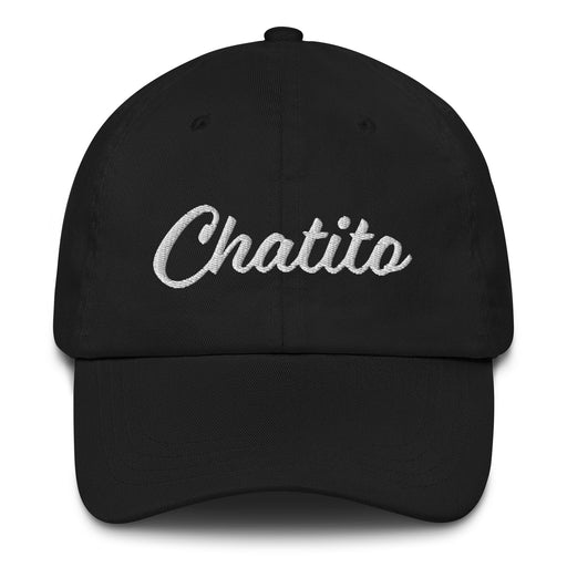 Chatito Embroidered Dad Hat | C5, Custom, Unique, Personal, Mexican Heritage, Stylish, Fashion Mexicada