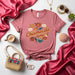 Chismecito Time T-Shirt, Fun Spanish Saying Tee, Latina Gift, Cute Coffee and Tea Lover Shirt, Floral Design, Mexican Culture Inspired Shirt, Unisex Casual Wear Top Mexicada