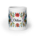 Chloe Exclusive Name Art Piece Home Office Work Coffee Mug Mexican Spanish Pride Gift Cup One-Of-A-Kind Calligraphy White Glossy Mug | C12 Mexicada