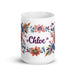 Chloe Exclusive Name Art Piece Home Office Work Coffee Mug Mexican Spanish Pride Gift Cup One-Of-A-Kind Calligraphy White Glossy Mug | C13 Mexicada