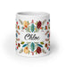 Chloe Exclusive Name Art Piece Home Office Work Coffee Mug Mexican Spanish Pride Gift Cup One-Of-A-Kind Calligraphy White Glossy Mug | C15 Mexicada