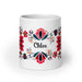 Chloe Exclusive Name Art Piece Home Office Work Coffee Mug Mexican Spanish Pride Gift Cup One-Of-A-Kind Calligraphy White Glossy Mug | C19 Mexicada