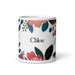 Chloe Exclusive Name Art Piece Home Office Work Coffee Mug Mexican Spanish Pride Gift Cup One-Of-A-Kind Calligraphy White Glossy Mug | C21 Mexicada