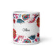 Chloe Exclusive Name Art Piece Home Office Work Coffee Mug Mexican Spanish Pride Gift Cup One-Of-A-Kind Calligraphy White Glossy Mug | C23 Mexicada