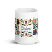 Chloe Exclusive Name Art Piece Home Office Work Coffee Mug Mexican Spanish Pride Gift Cup One-Of-A-Kind Calligraphy White Glossy Mug | C24 Mexicada