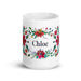 Chloe Exclusive Name Art Piece Home Office Work Coffee Mug Mexican Spanish Pride Gift Cup One-Of-A-Kind Calligraphy White Glossy Mug | C26 Mexicada