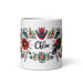 Chloe Exclusive Name Art Piece Home Office Work Coffee Mug Mexican Spanish Pride Gift Cup One-Of-A-Kind Calligraphy White Glossy Mug | C3 Mexicada