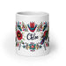 Chloe Exclusive Name Art Piece Home Office Work Coffee Mug Mexican Spanish Pride Gift Cup One-Of-A-Kind Calligraphy White Glossy Mug | C3 Mexicada