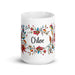 Chloe Exclusive Name Art Piece Home Office Work Coffee Mug Mexican Spanish Pride Gift Cup One-Of-A-Kind Calligraphy White Glossy Mug | C8 Mexicada