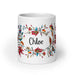 Chloe Exclusive Name Art Piece Home Office Work Coffee Mug Mexican Spanish Pride Gift Cup One-Of-A-Kind Calligraphy White Glossy Mug | C8 Mexicada