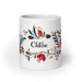 Chloe Exclusive Name Art Piece Home Office Work Coffee Mug Mexican Spanish Pride Gift Cup One-Of-A-Kind Calligraphy White Glossy Mug | C9 Mexicada