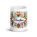 Christian Exclusive Name Art Piece Home Office Work Coffee Mug Mexican Spanish Pride Gift Cup One-Of-A-Kind Calligraphy White Glossy Mug | C13 Mexicada