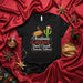Christmas Calories Don't Count (Tamales Edition) Funny Xmas Tamale Shirt, Holiday Cactus Santa Hat Graphic Tee, Mexican Food Lover Gift, Navidad Celebration Unisex T-Shirt Mexicada