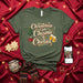 Christmas Con Chisme Y Chelas T-Shirt, Funny Spanish English Christmas Shirt, Holiday Fiesta Tee, Festive Drinking and Gossip Top, Navidad Gift for Her Him Mexicada