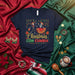 Christmas Con Cumbia Skeleton Dancers Feliz Navidad T-Shirt, Mexican Fiesta Holiday Shirt, Day of the Dead Christmas, Funny Latin Music Xmas Gift Tee Mexicada