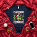 Christmas Con Desmadre Shirt Funny Mexican Fiesta Navidad Piñata Reindeer Sombrero Maracas Skull Cactus Graphic Tee Unisex Holiday Party Top Mexicada