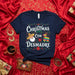 Christmas Con Desmadre Shirt Funny Mexican Santa Sombrero Piñata Reindeer Navidad Fiesta Unisex T-Shirt Gift for Latino Family Friends Holiday Party Mexicada