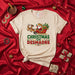 Christmas Con Desmadre Shirt, Funny Mexican Santa Sombrero Reindeer Sleigh Tee, Navidad Fiesta Holiday Unisex T-Shirt, Latino Spanish Christmas Party Top Mexicada