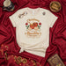 Christmas Fueled By Abuelita's Recipes T-Shirt, Holiday Spanish Grandmother Food Tee, Poinsettia Cocoa Tamales Dessert Shirt, Xmas Family Gathering Gift. Mexicada