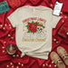 Christmas Lights Family Fights Endless Chisme T-Shirt, Funny Mexican Sugar Skull Poinsettia Tee, Latina Christmas Holiday Fiesta Shirt, Unisex Latinx Xmas Gift Top Mexicada