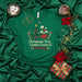 Christmas Tree, Candy Canes & Chrismst T-Shirt, Funny Christmas Tree Shirt, Hot Chocolate Mug Holiday Tee, Xmas Family Matching Shirt, Green Unisex Festive Apparel Mexicada