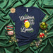 Christmas With Extra Limón T-Shirt | Funny Holiday Citrus Tee | Spanglish Feliz Navidad Lemon Graphic Shirt | Unisex Christmas Party Gift Apparel Mexicada