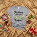 Christmas with Extra Limón T-Shirt | Funny Holiday Fiesta Shirt | Margarita Lime String Lights Chili Peppers Graphic Tee | Unisex Christmas Party Apparel Mexicada