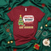 Christmas Without Chisme? Qué Horror T-Shirt, Funny Spanglish Holiday Tee, Cute Cartoon Christmas Tree, Family Gossip Shirt, Latina Christmas Gift, Unisex Navidad T-Shirt, Red Maroon Short Sleeve T-Shirt Mexicada
