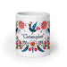 Christopher Exclusive Name Art Piece Home Office Work Coffee Mug Mexican Spanish Pride Gift Cup One-Of-A-Kind Calligraphy White Glossy Mug | C21 Mexicada