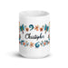 Christopher Exclusive Name Art Piece Home Office Work Coffee Mug Mexican Spanish Pride Gift Cup One-Of-A-Kind Calligraphy White Glossy Mug | C25 Mexicada