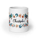 Christopher Exclusive Name Art Piece Home Office Work Coffee Mug Mexican Spanish Pride Gift Cup One-Of-A-Kind Calligraphy White Glossy Mug | C25 Mexicada