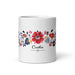 Cinthia Exclusive Name Art Piece Home Office Work Coffee Mug Mexican Spanish Pride Gift Cup One-Of-A-Kind Calligraphy White Glossy Mug | C1 Mexicada