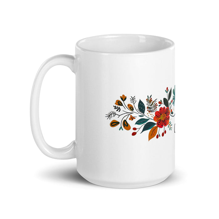 Ciro Exclusive Name Art Piece Home Office Work Coffee Mug Mexican Spanish Pride Gift Cup One-Of-A-Kind Calligraphy White Glossy Mug | C11 Mexicada