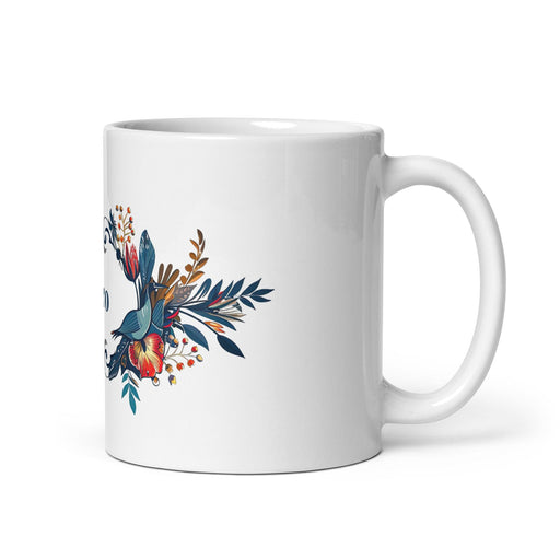 Ciro Exclusive Name Art Piece Home Office Work Coffee Mug Mexican Spanish Pride Gift Cup One-Of-A-Kind Calligraphy White Glossy Mug | C12 Mexicada 11 oz