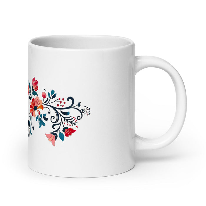 Ciro Exclusive Name Art Piece Home Office Work Coffee Mug Mexican Spanish Pride Gift Cup One-Of-A-Kind Calligraphy White Glossy Mug | C15 Mexicada 20 oz