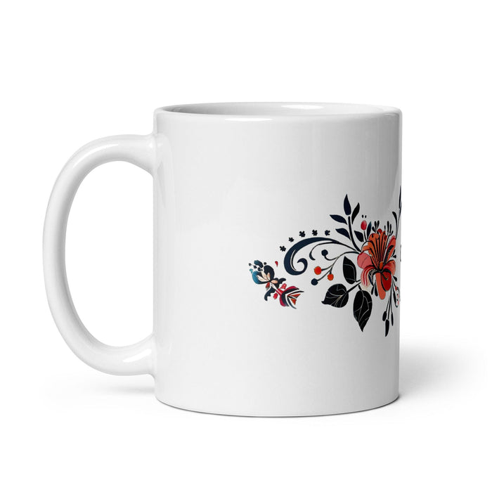 Ciro Exclusive Name Art Piece Home Office Work Coffee Mug Mexican Spanish Pride Gift Cup One-Of-A-Kind Calligraphy White Glossy Mug | C15 Mexicada