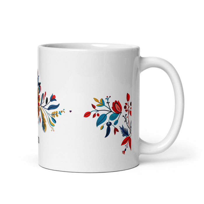 Ciro Exclusive Name Art Piece Home Office Work Coffee Mug Mexican Spanish Pride Gift Cup One-Of-A-Kind Calligraphy White Glossy Mug | C17 Mexicada 11 oz