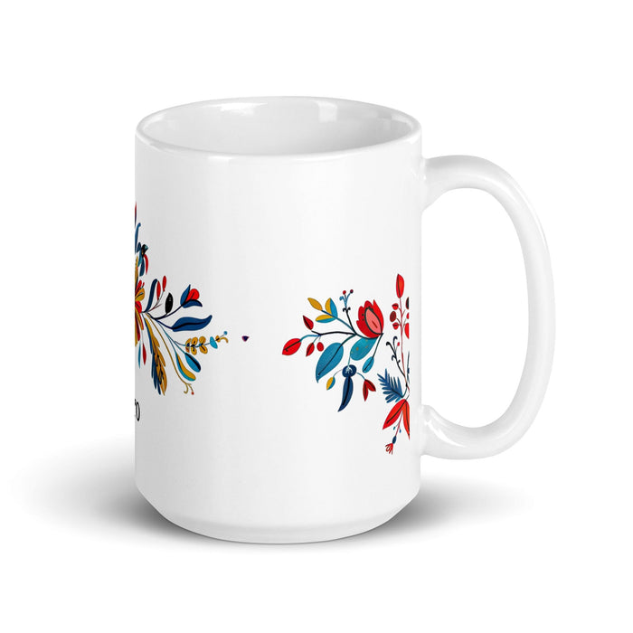 Ciro Exclusive Name Art Piece Home Office Work Coffee Mug Mexican Spanish Pride Gift Cup One-Of-A-Kind Calligraphy White Glossy Mug | C17 Mexicada 15 oz