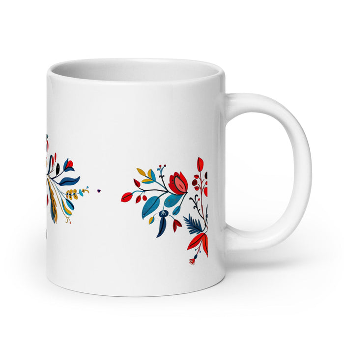 Ciro Exclusive Name Art Piece Home Office Work Coffee Mug Mexican Spanish Pride Gift Cup One-Of-A-Kind Calligraphy White Glossy Mug | C17 Mexicada 20 oz