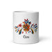 Ciro Exclusive Name Art Piece Home Office Work Coffee Mug Mexican Spanish Pride Gift Cup One-Of-A-Kind Calligraphy White Glossy Mug | C17 Mexicada