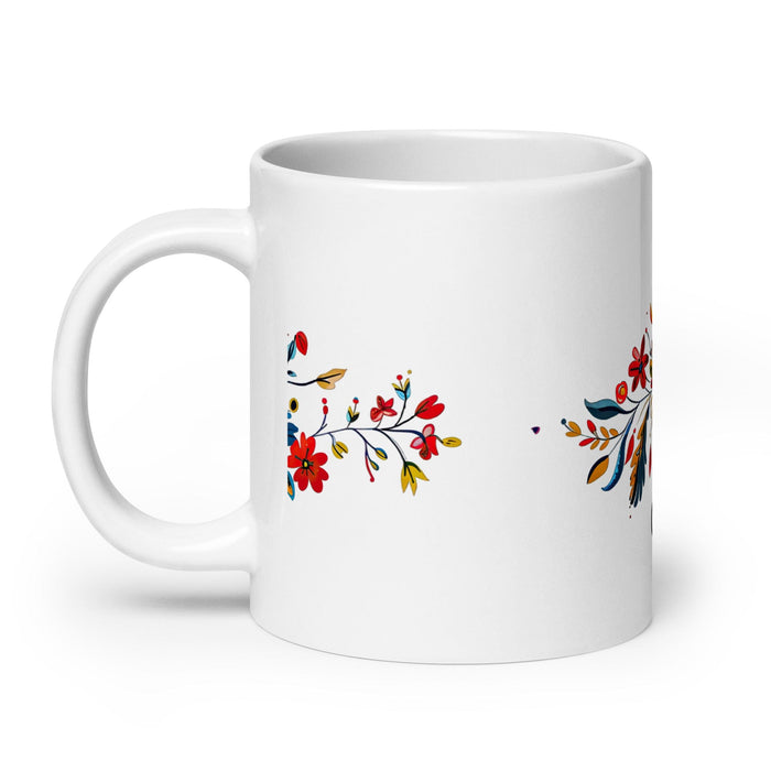 Ciro Exclusive Name Art Piece Home Office Work Coffee Mug Mexican Spanish Pride Gift Cup One-Of-A-Kind Calligraphy White Glossy Mug | C17 Mexicada