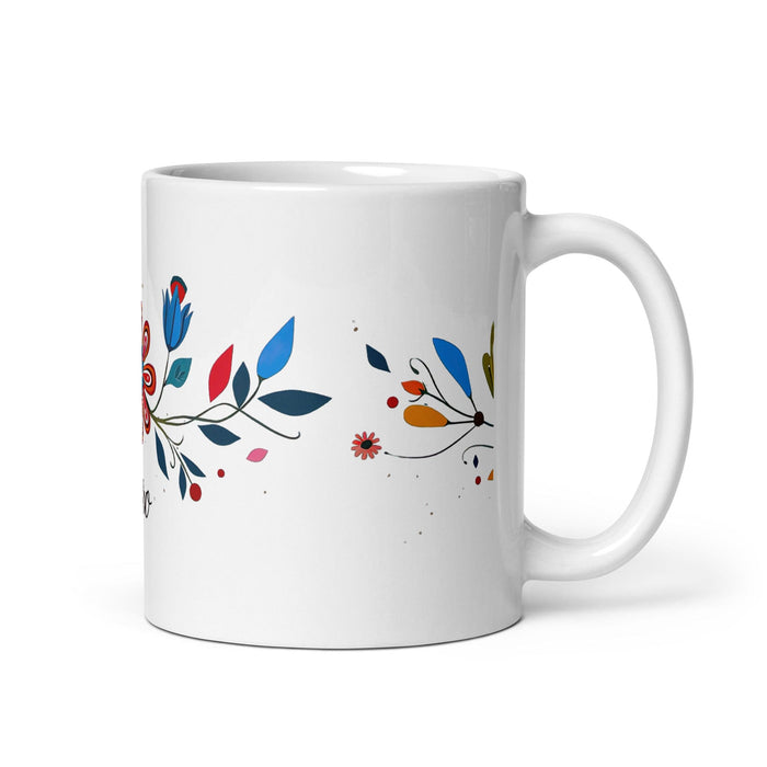 Ciro Exclusive Name Art Piece Home Office Work Coffee Mug Mexican Spanish Pride Gift Cup One-Of-A-Kind Calligraphy White Glossy Mug | C23 Mexicada 11 oz