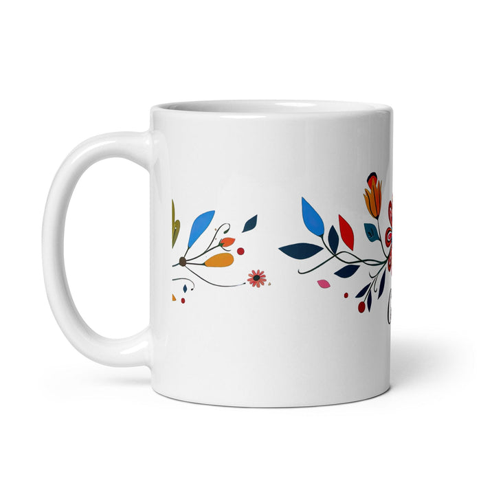 Ciro Exclusive Name Art Piece Home Office Work Coffee Mug Mexican Spanish Pride Gift Cup One-Of-A-Kind Calligraphy White Glossy Mug | C23 Mexicada