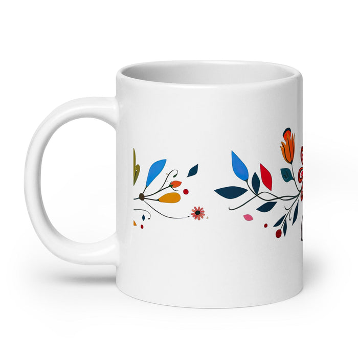 Ciro Exclusive Name Art Piece Home Office Work Coffee Mug Mexican Spanish Pride Gift Cup One-Of-A-Kind Calligraphy White Glossy Mug | C23 Mexicada