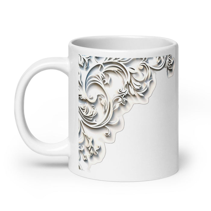 Ciro Exclusive Name Art Piece Home Office Work Coffee Mug Mexican Spanish Pride Gift Cup One-Of-A-Kind Calligraphy White Glossy Mug | C3 Mexicada