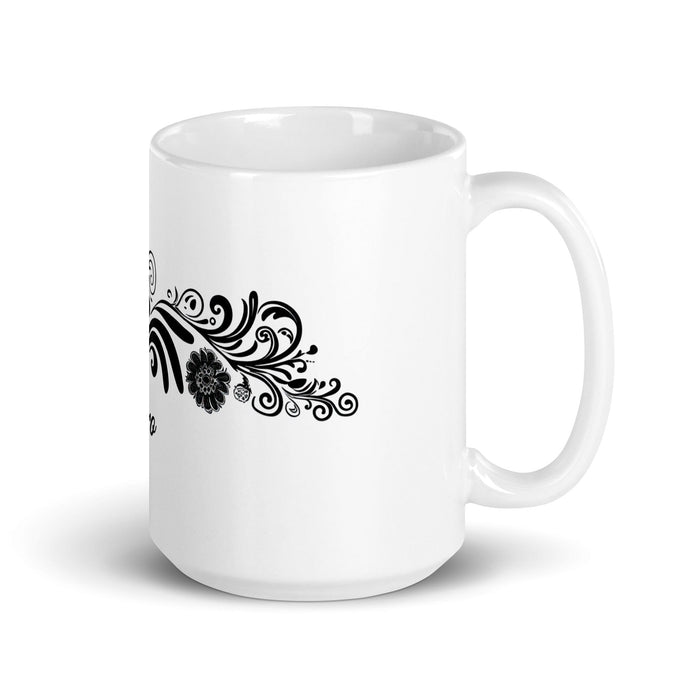 Ciro Exclusive Name Art Piece Home Office Work Coffee Mug Mexican Spanish Pride Gift Cup One-Of-A-Kind Calligraphy White Glossy Mug | C6 Mexicada 15 oz